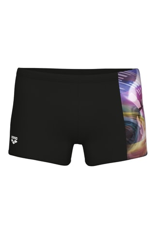 Boxer de bain - Multicolore et noir