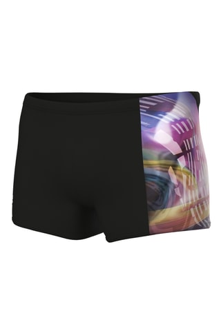 Boxer de bain - Multicolore et noir