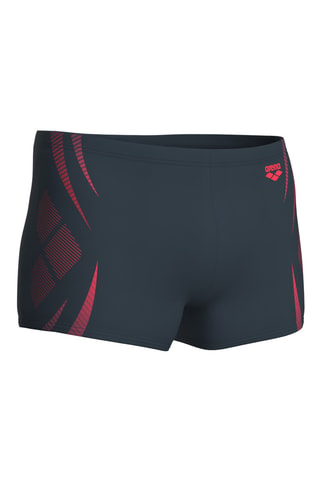 Boxer de bain - Noir et rouge