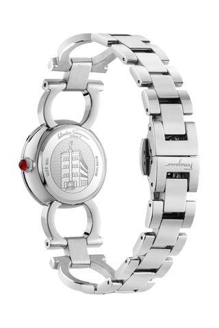 Montre à quartz en acier - Argenté