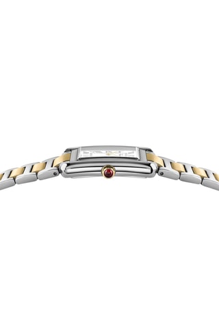 Montre à quartz en acier - Doré et argenté