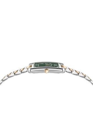 Montre à quartz en acier - Argenté et doré