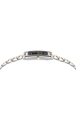 Montre à quartz en acier - Doré et argenté