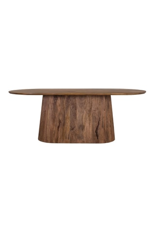 Table à manger en manguier - 210 x 76 x 100 cm