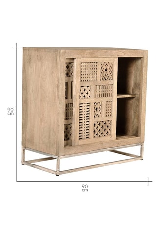 Buffet 2 portes - 90 x 40 x 90 cm