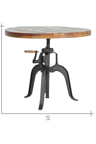 Table basse en manguier - 90 x 75 x 90 cm