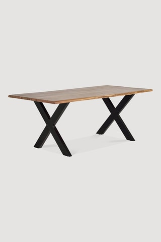 Table à manger en acacia - 200 x 100 x 78 cm