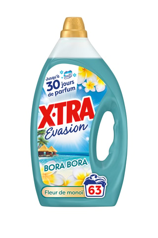 4 x Lessive Xtra Evasion Bora Bora -  63 lavages
