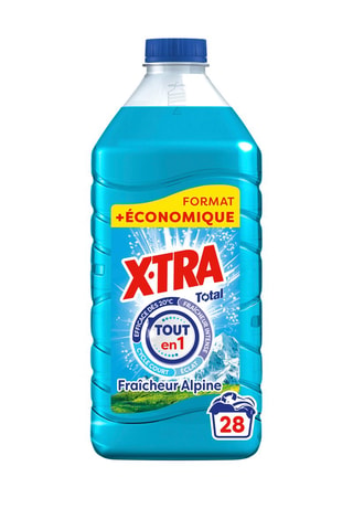 3 x Lessive Total 4+1 Fraîcheur alpine XTra - 28 lavages - 1,26 l