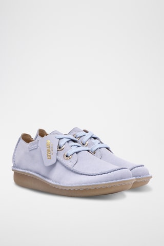 Derbys en nubuck - Ciel