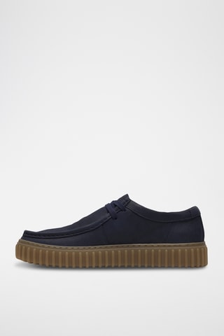 Derbys en nubuck Torhill - Bleu marine