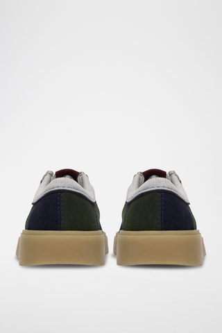 Derbys en cuir Torview - Vert et bleu marine