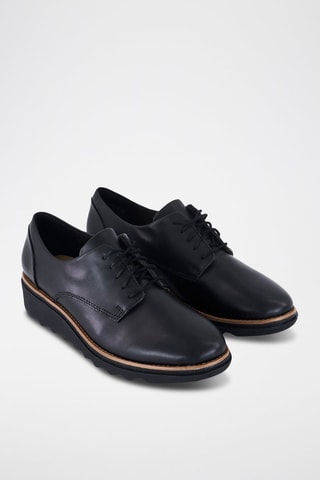 Derbys en cuir Shaon Noel - Noir