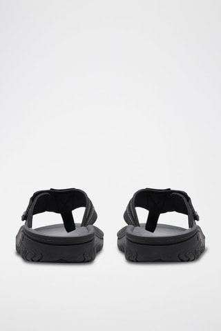 Sandales en cuir Wesley - Noir