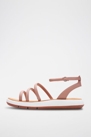 Sandalias de piel Jemsa - Rosa