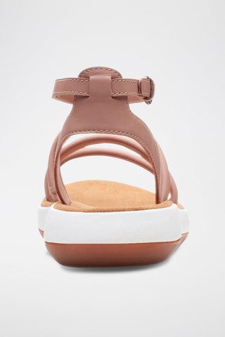 Sandalias de piel Jemsa - Rosa