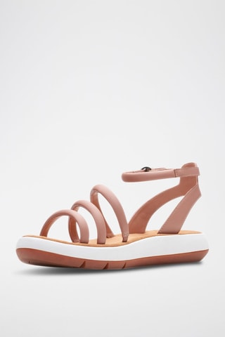 Sandalias de piel Jemsa - Rosa
