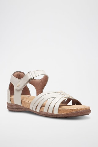 Sandalias de piel Roseville Cove - Blanco