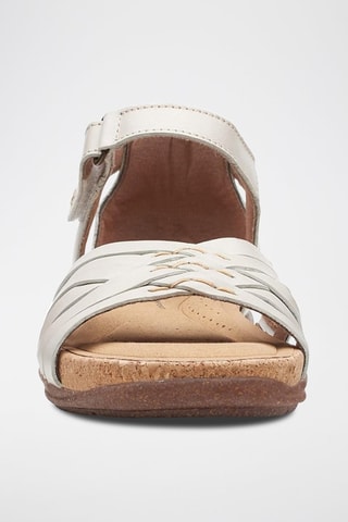 Sandalias de piel Roseville Cove - Blanco