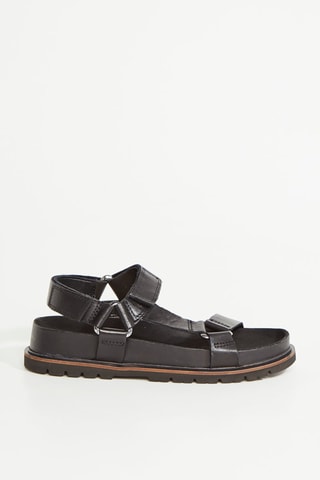 Sandalias de piel Orianna - Negro