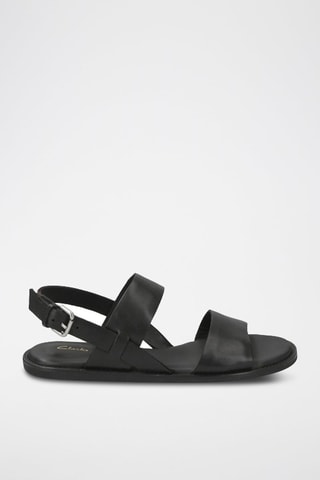 Sandalias de piel Karsea - Negro