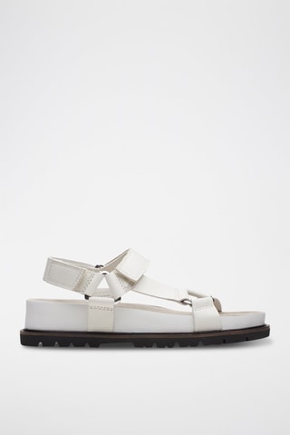 Sandalias de piel Orianna - Blanco