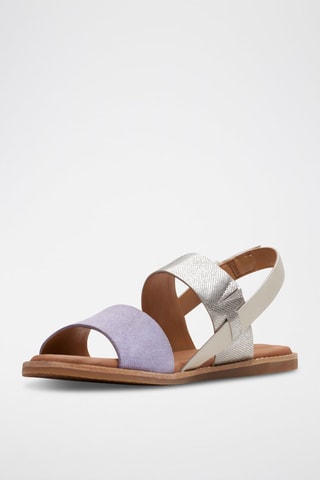 Sandalias de piel Karsea - Malva