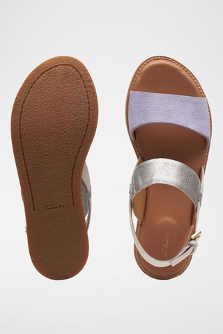 Sandalias de piel Karsea - Malva