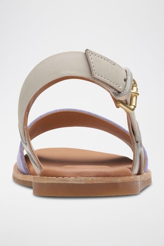 Sandalias de piel Karsea - Malva