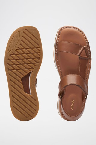 Sandalias de piel CraftSun - Marrón