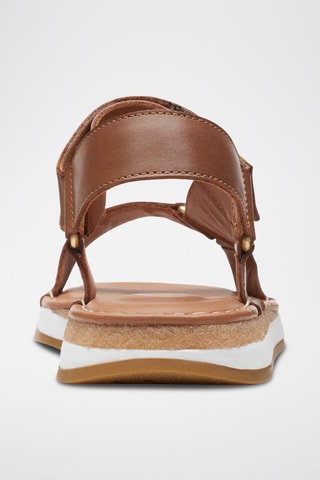 Sandalias de piel CraftSun - Marrón