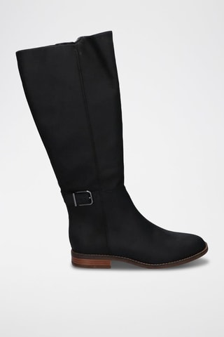 Bottes en cuir Brean Hi - Noir