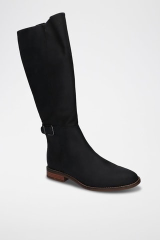 Bottes en cuir Brean Hi - Noir