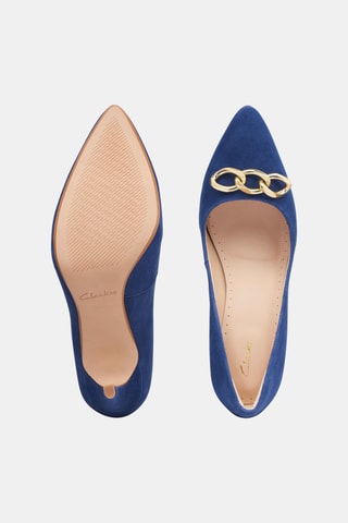 Escarpins en nubuck Laina85 - Bleu roi