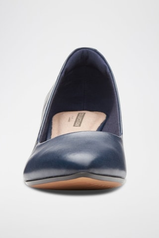 Escarpins en cuir Linvale - Bleu marine