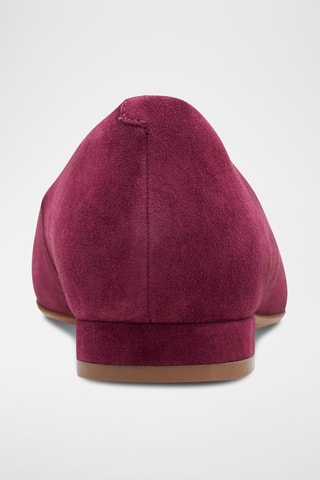 Ballerines en nubuck Laina15 - Bordeaux