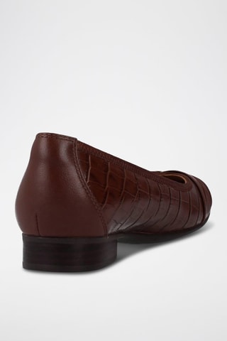 Ballerines en cuir Un Blush Wish - Marron
