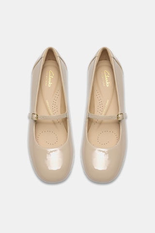 Babies en cuir verni - Beige