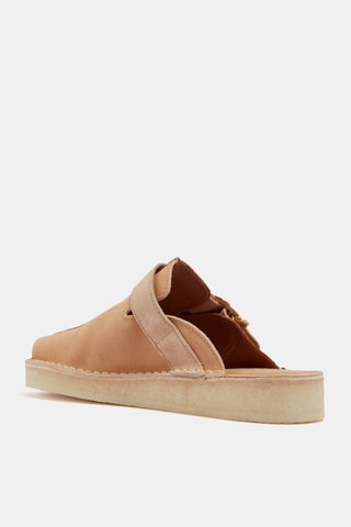 Sabots Trek Mule - Camel et beige