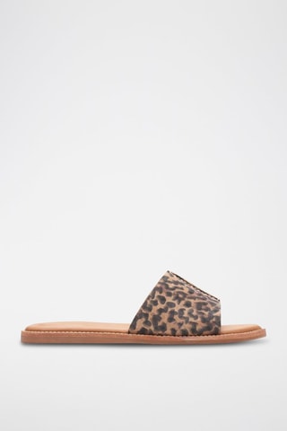 Mules en nubuck Karsea - Marron