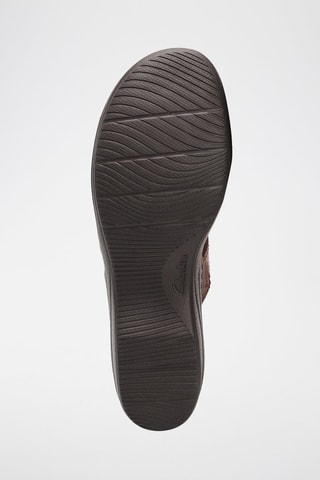 Mules à talons en cuir Merliah - Marron
