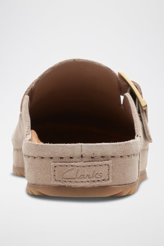 Sabots en nubuck Brookleig - Beige clair