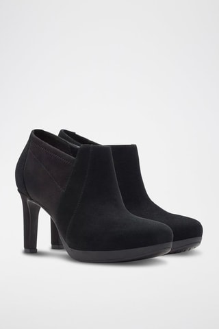 Low boots en nubuck Ambyr - Noir