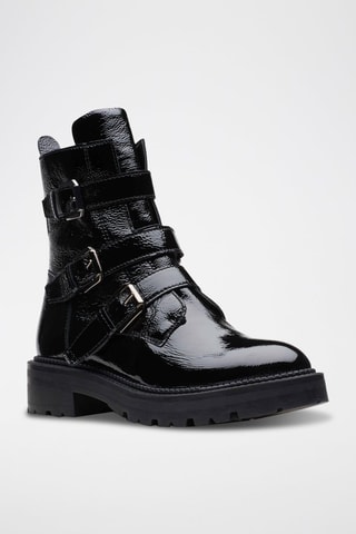 Bottines en cuir Anzino - Noir