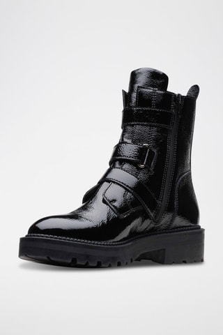 Bottines en cuir Anzino - Noir