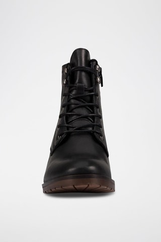 Bottines en cuir Mila - Noir