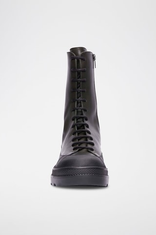Bottines en cuir Aprilla - Kaki