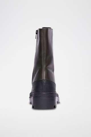 Bottines en cuir Aprilla - Kaki