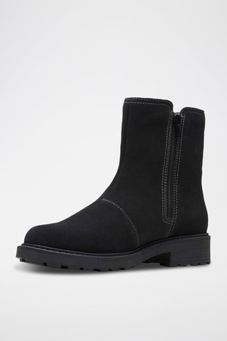 Bottines en nubuck Opal - Noir