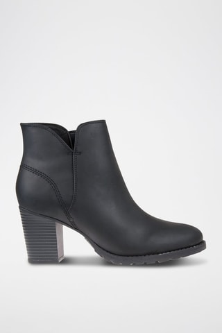 Bottines en cuir Verona - Noir